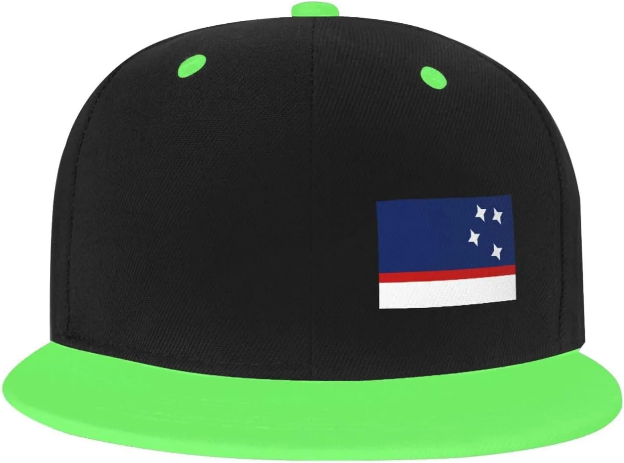 Flag of Patagonia Snapback Hats for Men Women Hat Baseball Cap Flat Bill Visor White Hat