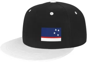 Flag of Patagonia Snapback Hats for Men Women Hat Baseball Cap Flat Bill Visor White Hat