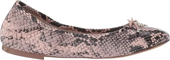 Flats Toe Lotus Slip Flexible Felicia Sam Supportive team Pink Excellent Rounded On Edelman Ballet