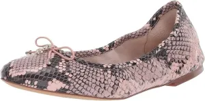 Flats Toe Lotus Slip Flexible Felicia Sam Supportive team Pink Excellent Rounded On Edelman Ballet