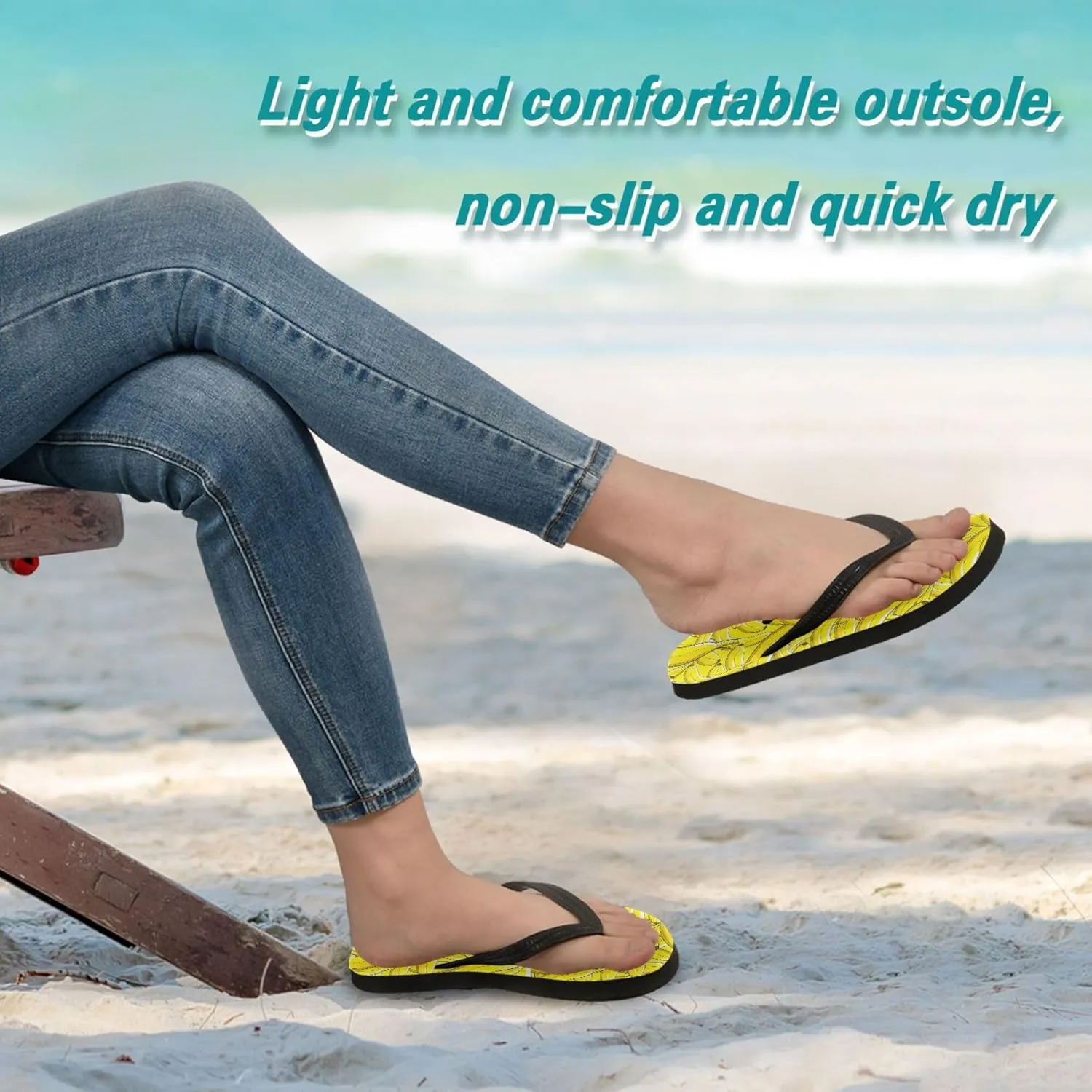 Flip Flops for Men Women Summer Sandals Bathroom Shower Shoes