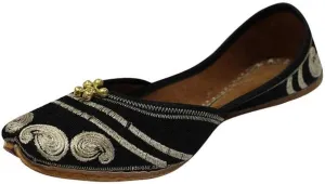 Gold Punjabi Jutti for Ladies Jutti Shoes Punjabi Shoes Handmade Shoes Ethnic Mojari Traditional