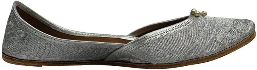 Gold Punjabi Jutti for Ladies Jutti Shoes Punjabi Shoes Handmade Shoes Ethnic Mojari Traditional