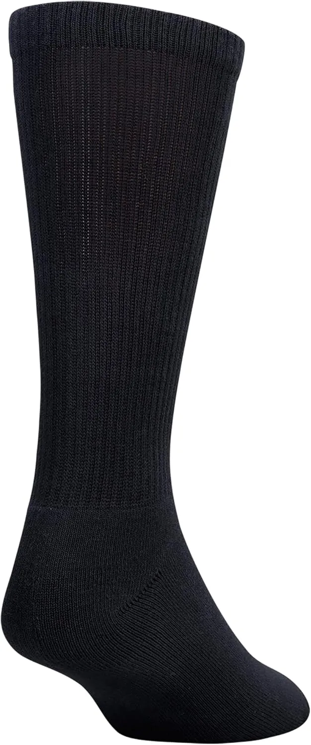 GOLDTOE Men's Uptown Crew Socks, 3-pairs