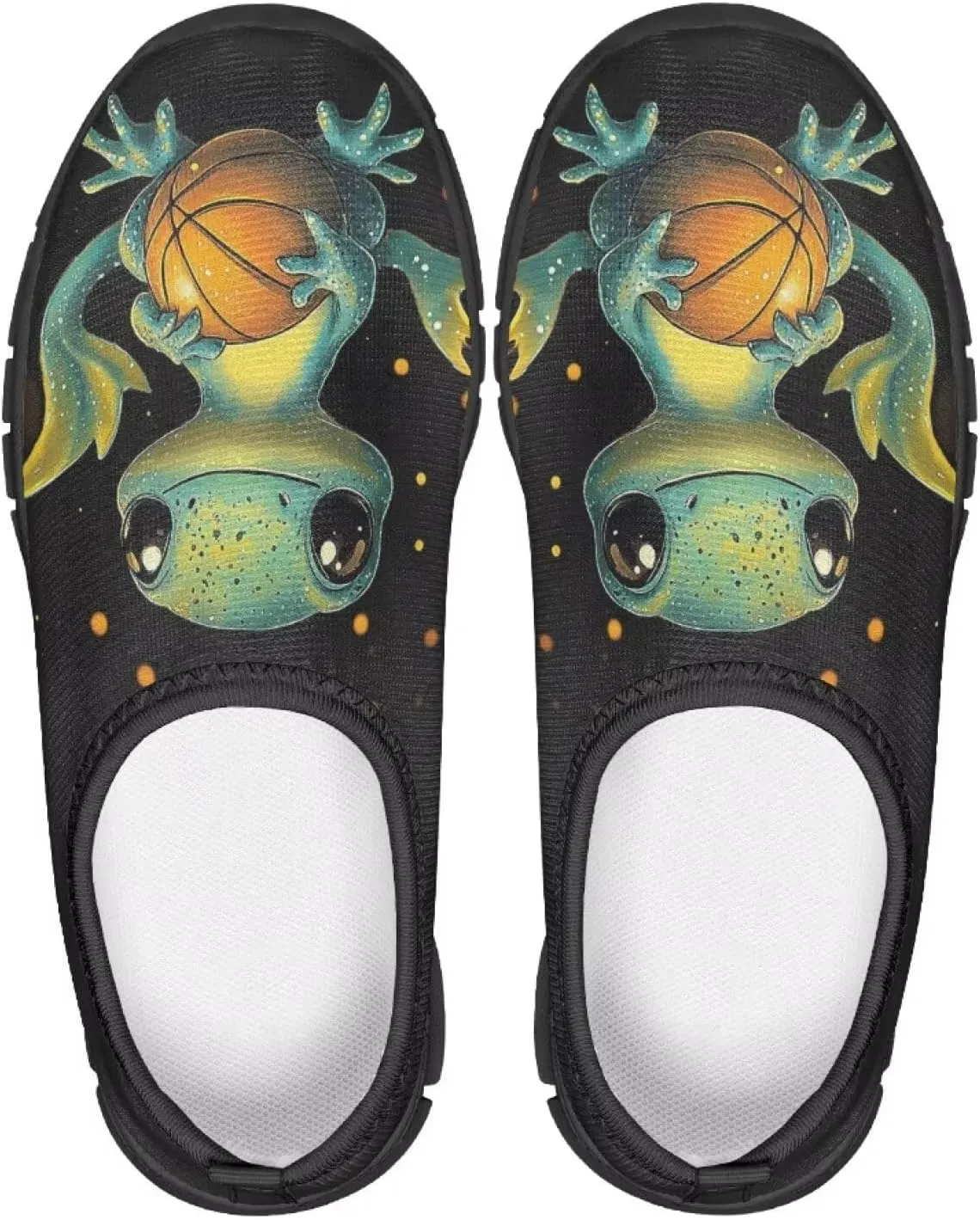 GOSTONG Boys Girls Slip On Sneakers Little Big Kids Casual Gym Tennis Shoes Lightweight Non Slip Walking Shoes Black Sole Size 11-15