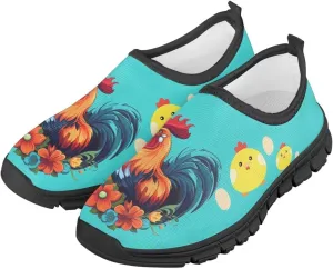 GOSTONG Boys Slip On Loafers Kids Low Top Non Slip Casual Fashion Shoe Outdoor Soft Sports Walking Hiking Shoes Black Sole Size 11-15
