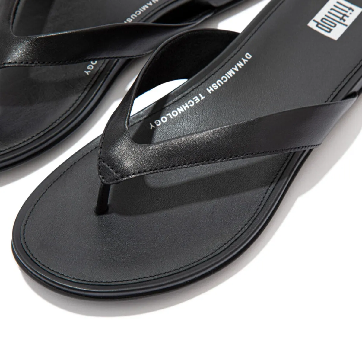 GRACIE Leather Flip-Flops