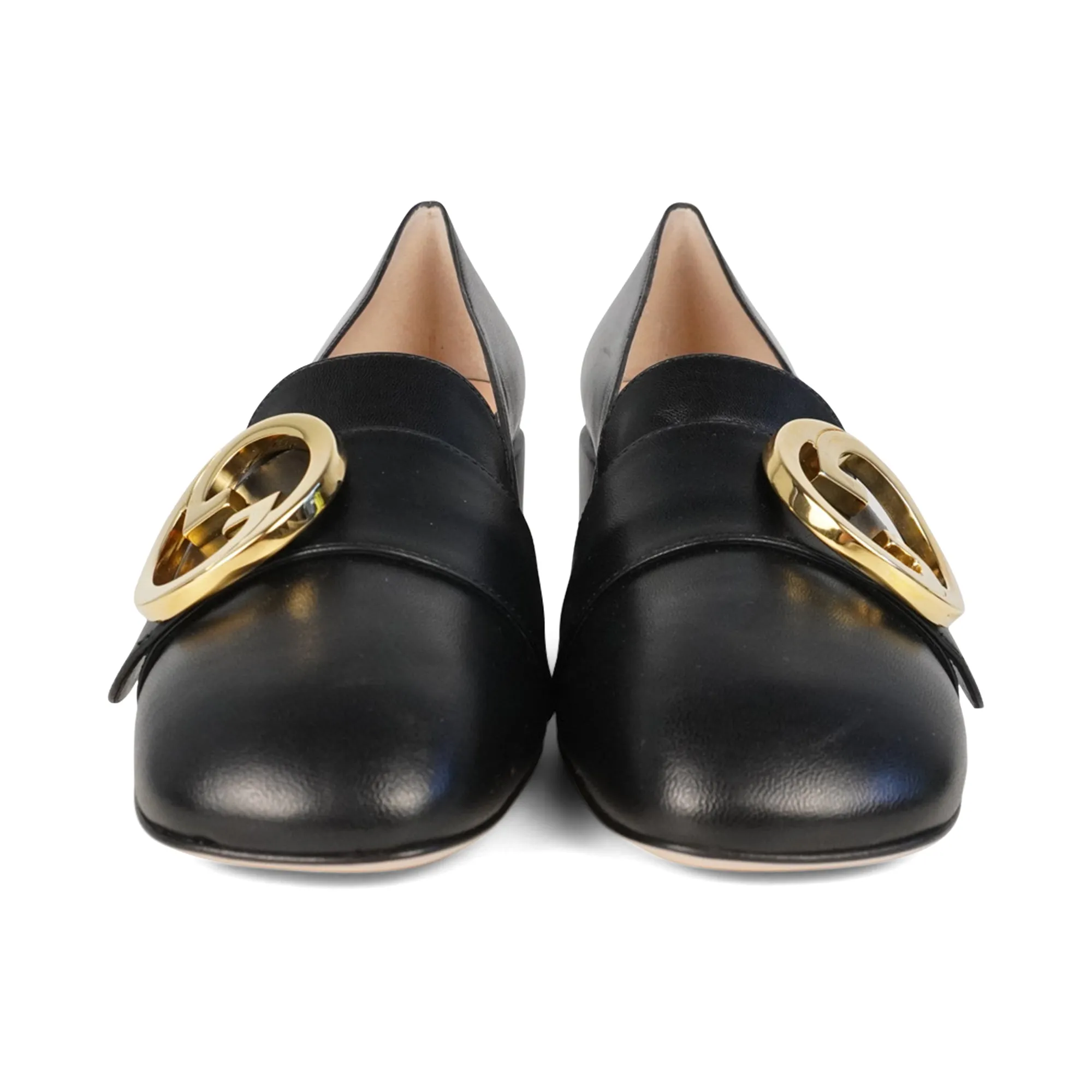 Gucci 'Blondie 55' Loafer Pumps - Women's 35.5