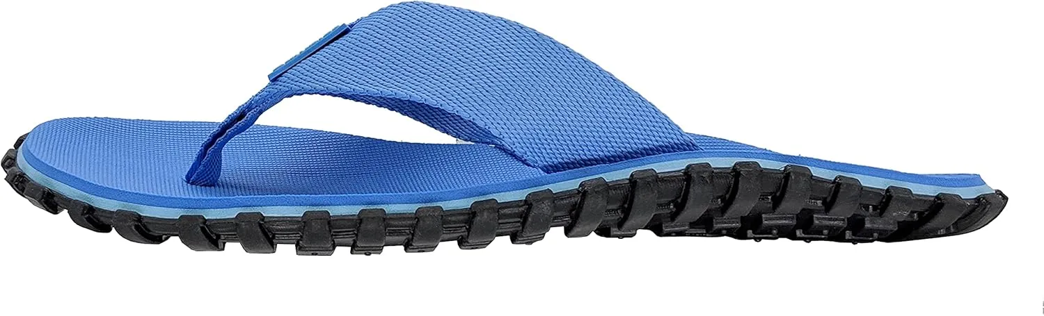 Gumbies Duckbill Unisex Waterproof Flip Flops with Supersoft Fabric Toe Post and Durable Recycled Rubber Sole - Comfort Guaranteed