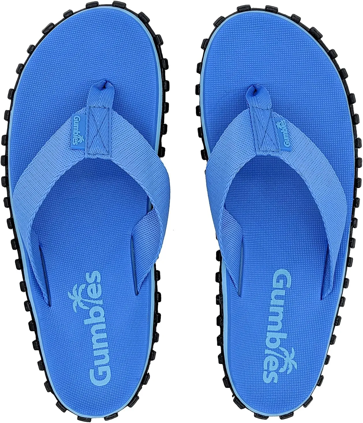 Gumbies Duckbill Unisex Waterproof Flip Flops with Supersoft Fabric Toe Post and Durable Recycled Rubber Sole - Comfort Guaranteed