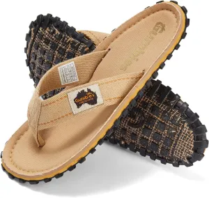 Gumbies Islander Unisex Flip Flops, with Supersoft Cotton Toe Post and Durable Recycled Rubber Sole - Comfort Guaranteed