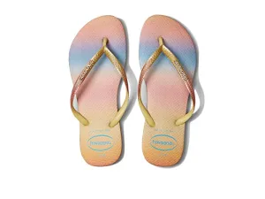 HAVAIANAS SLIM GRADIENT SUNSET - PIXEL YELLOW