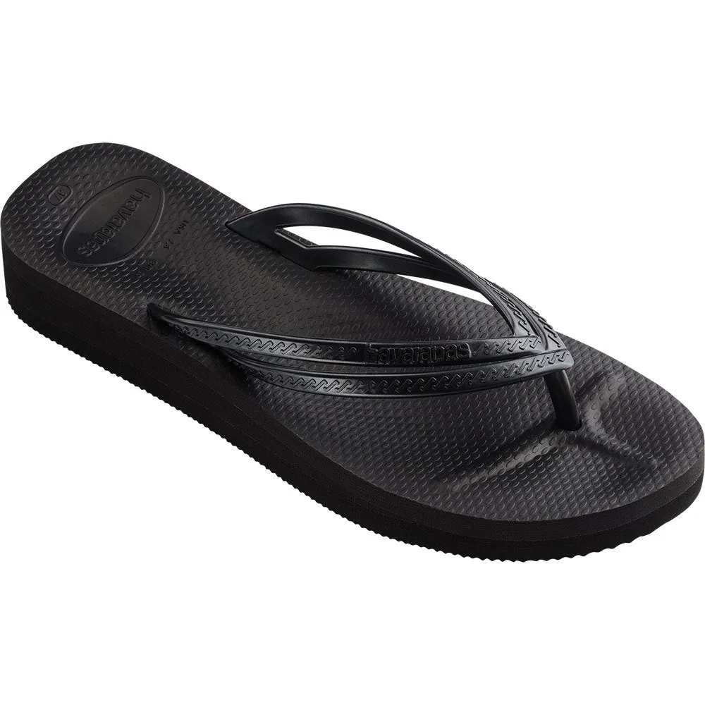 HAVAIANAS WEDGES - BLACK