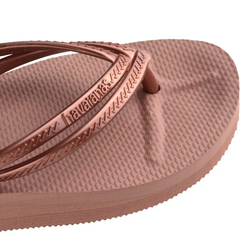 HAVAIANAS WEDGES - CROCUS ROSE