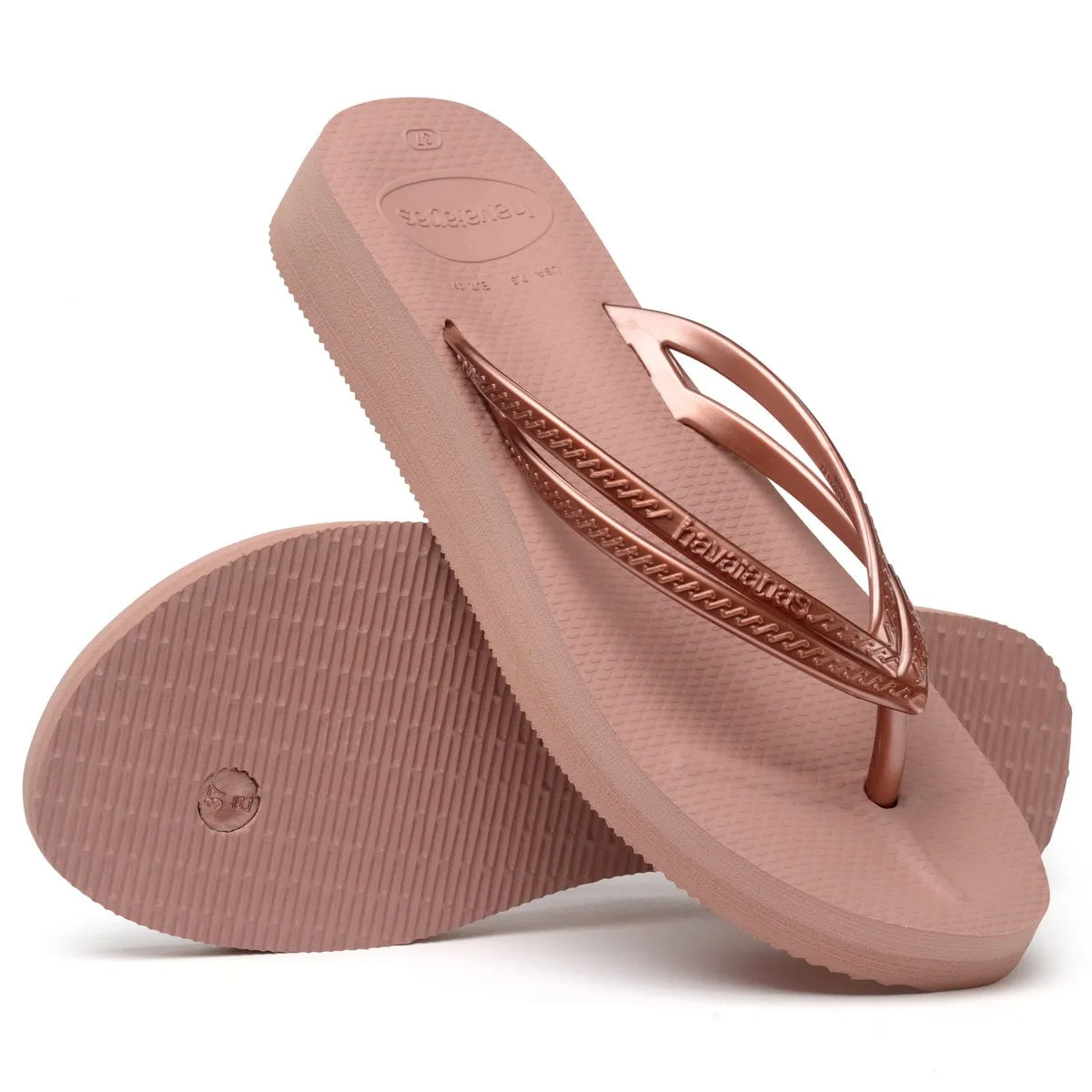HAVAIANAS WEDGES - CROCUS ROSE