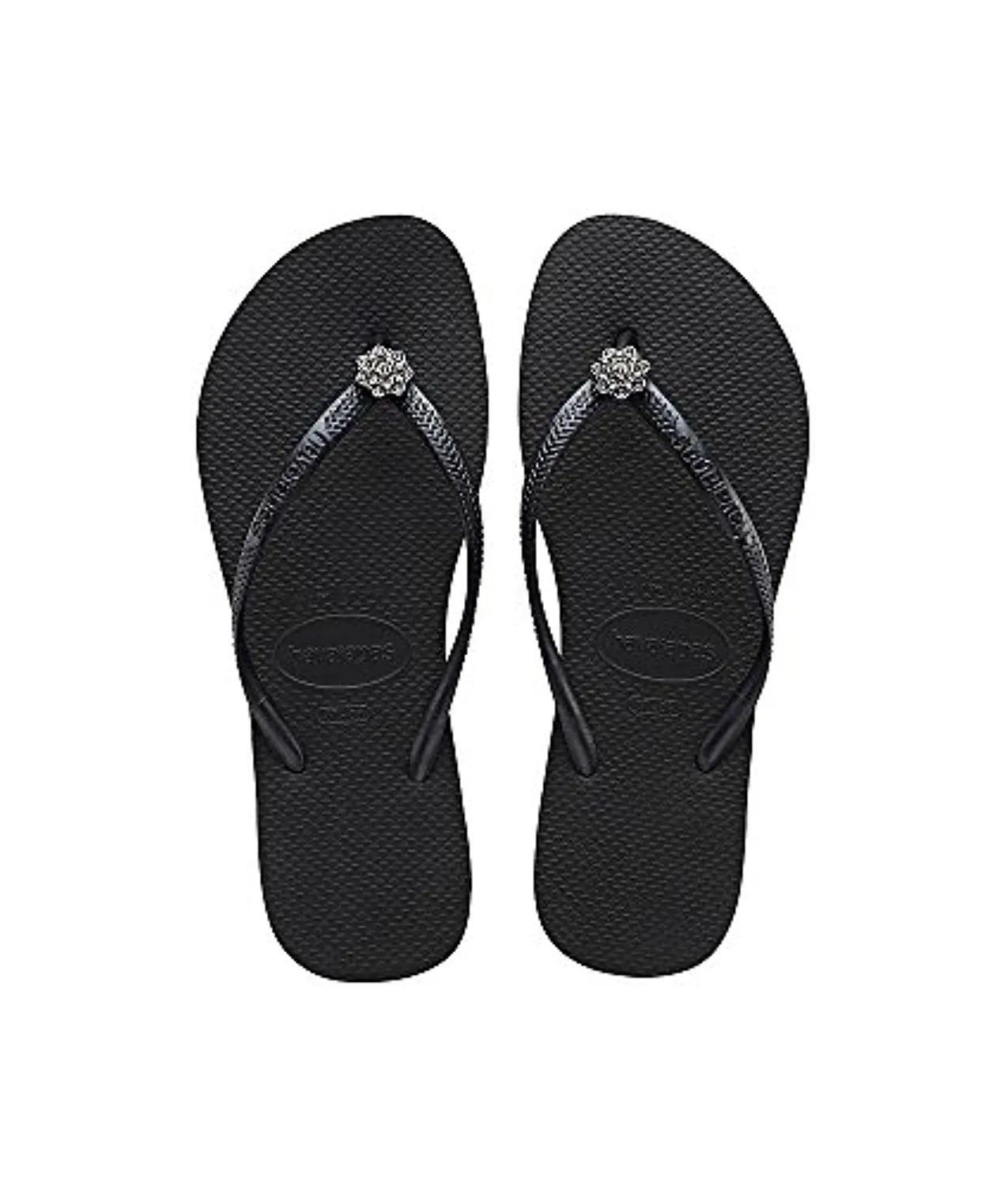 Havaianas Women's Slim Crystal Poem Flip Flop