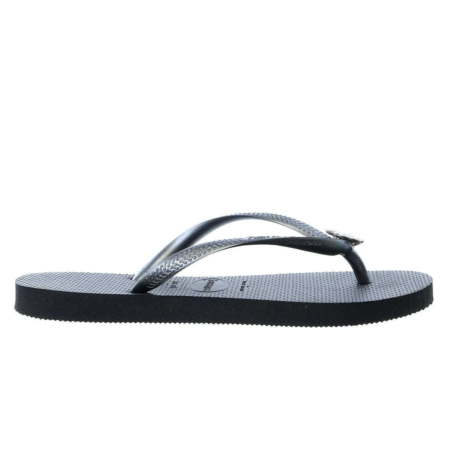 Havaianas Women's Slim Hardware Spider Slip On Rubber Flip Flop Rose Gold (41-42)