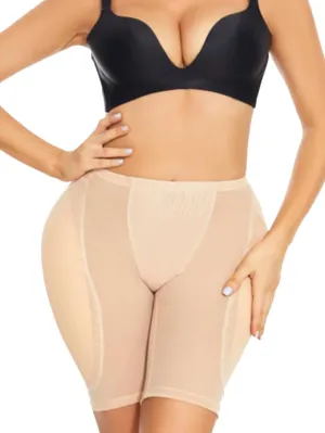 Hip Enhancer Shapewear for Women Hip Dip Pads Bodyshaper Control Knickers Slimming Boyshorts Black