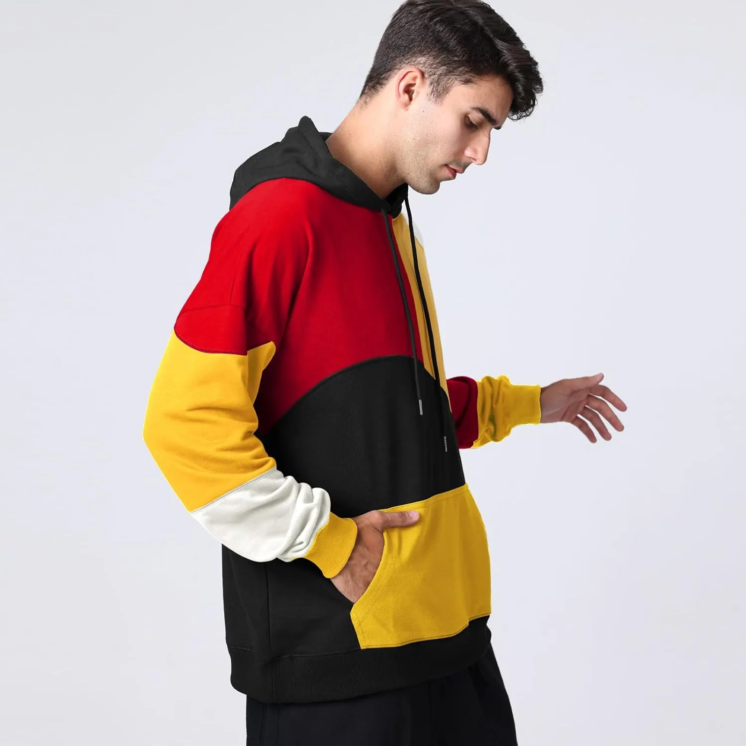 Hoodies for Men & Woman Pullover, Mens Fashion Hip-Hop Hooded Sweatshirt Casual Long Sleeve