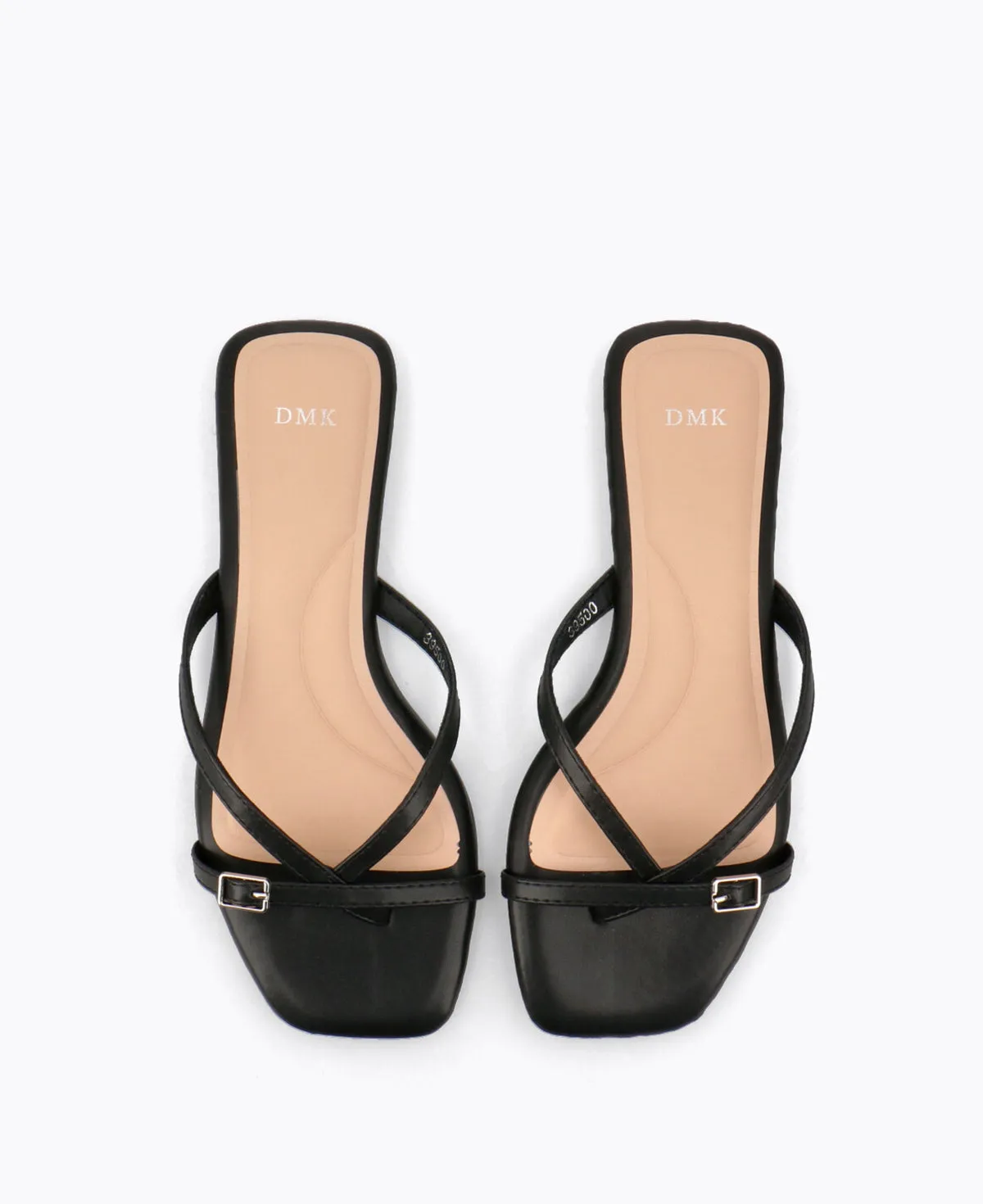Isabelle Flat Sandals - Black