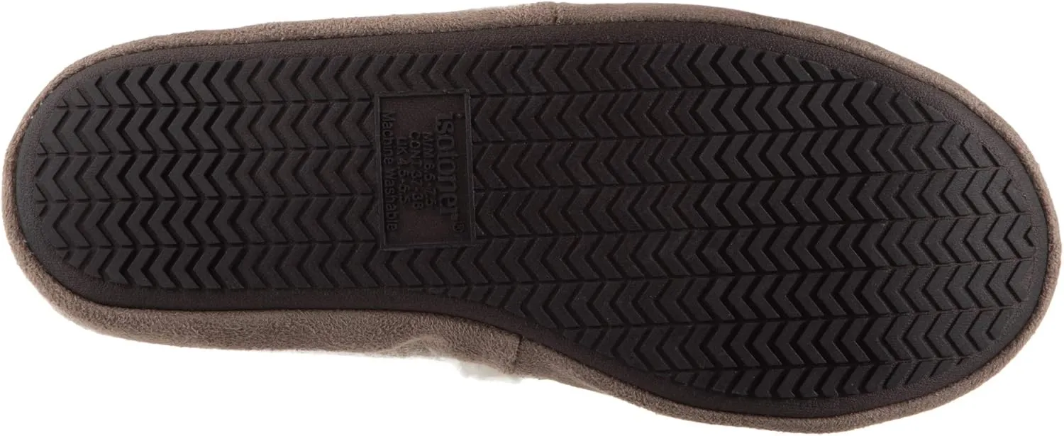 isotoner Marisol Microsuede Women's Slippers, Memory Foam, Indoor/Outdoor Sole