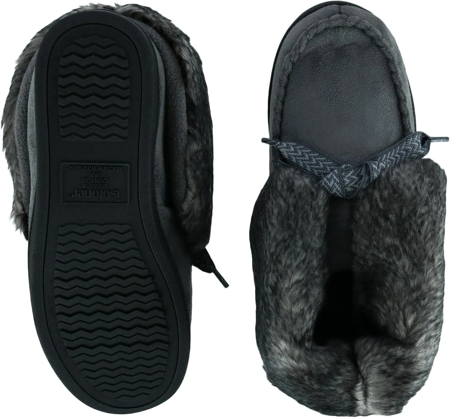 isotoner Womens Microsuede Nelly Moc Bootie