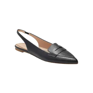 Jack Rogers Women's Pennie Sling Back Ballet Nappa Loafer, Black, 8