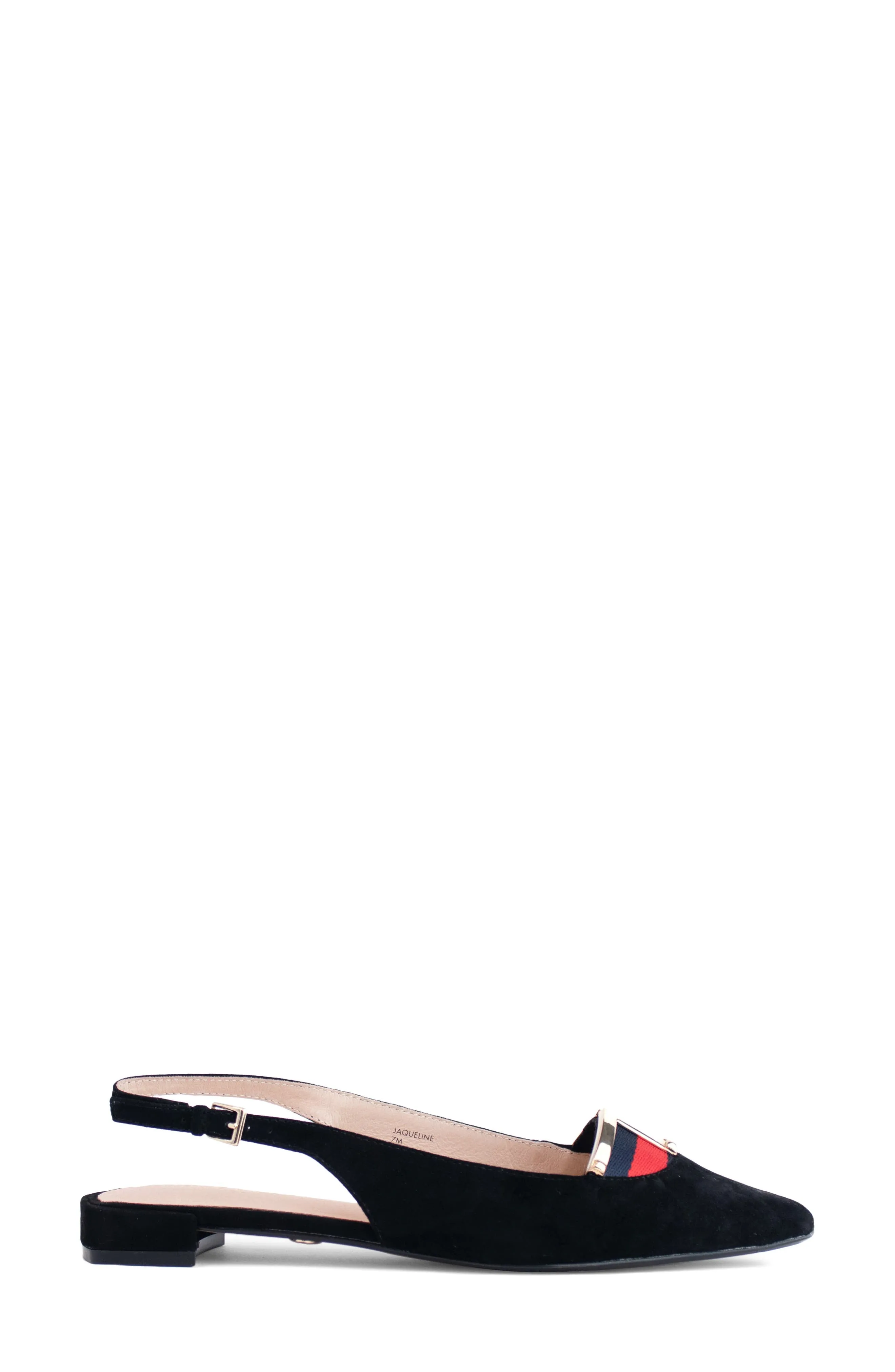 Jacqueline Back Toe Flats York Sling Cecelia Womens Customized options Pointed Secure Slingback New Shoes