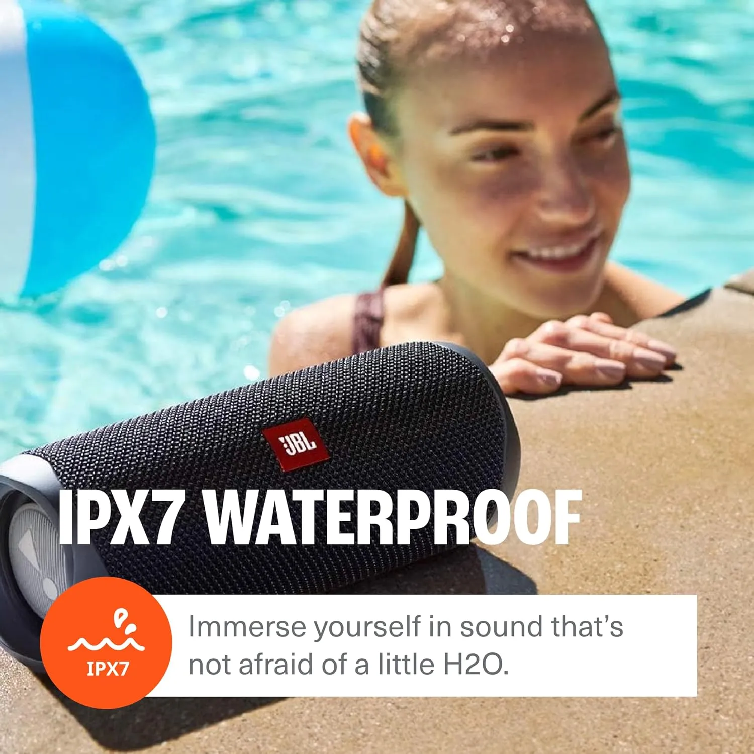 JBL FLIP 5, Waterproof Portable Bluetooth Speaker, Red
