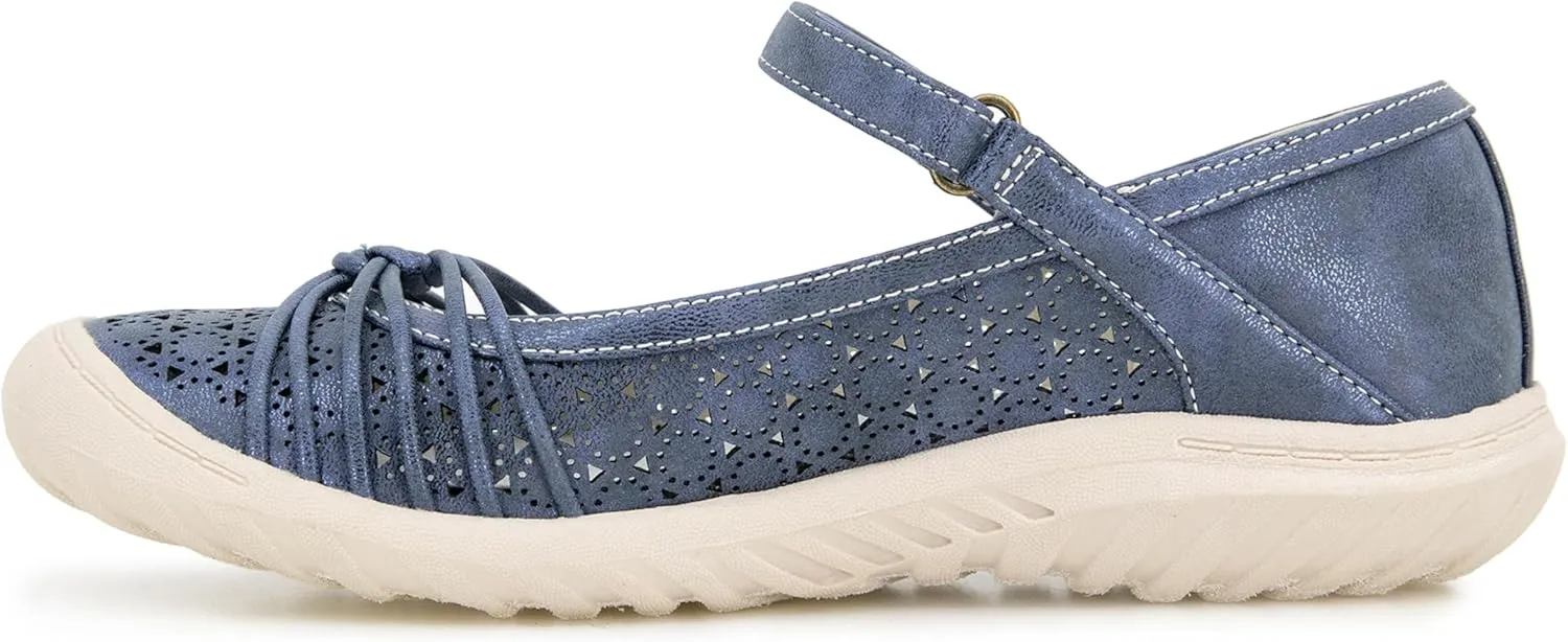 JBU Women's Ramy Mary Jane Flat