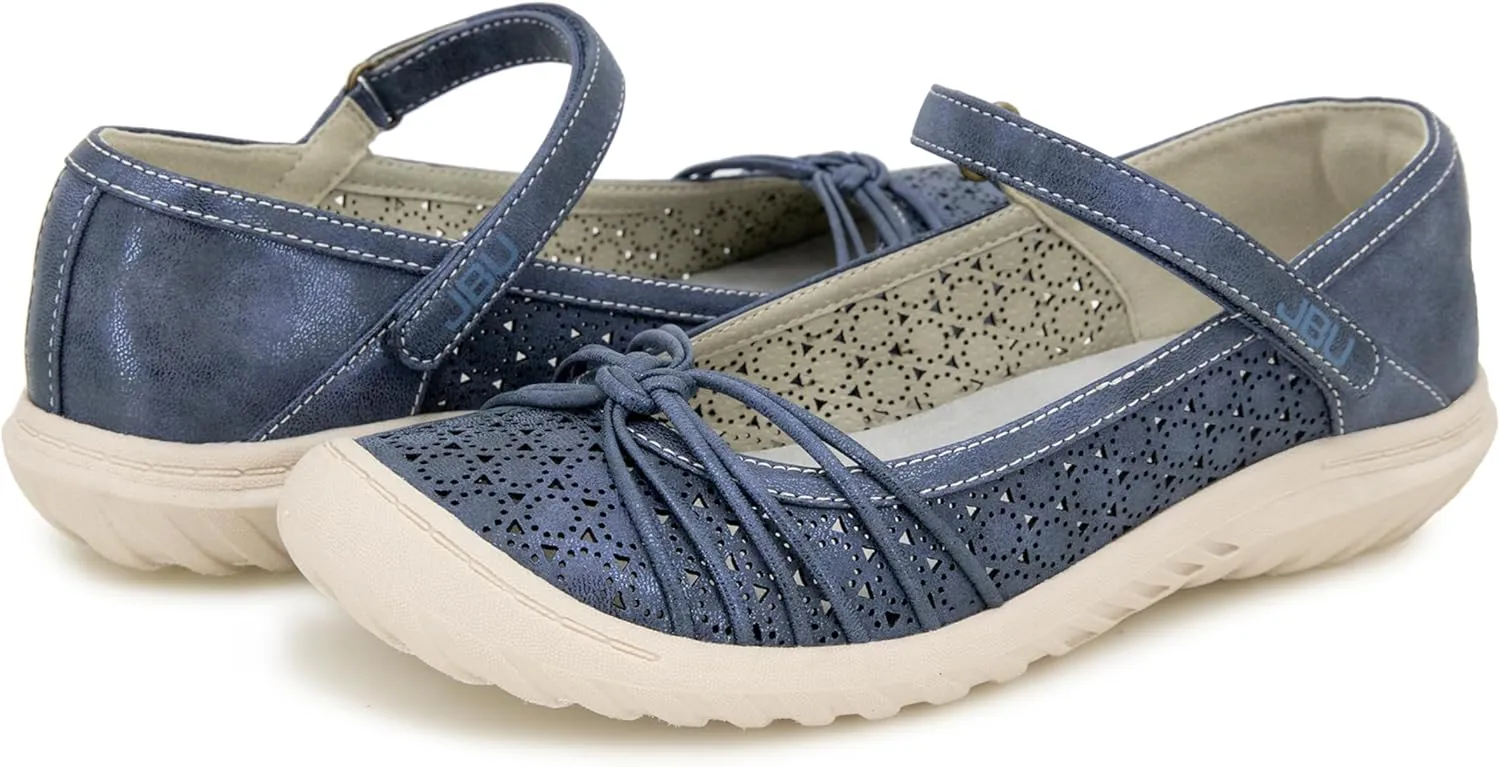 JBU Women's Ramy Mary Jane Flat