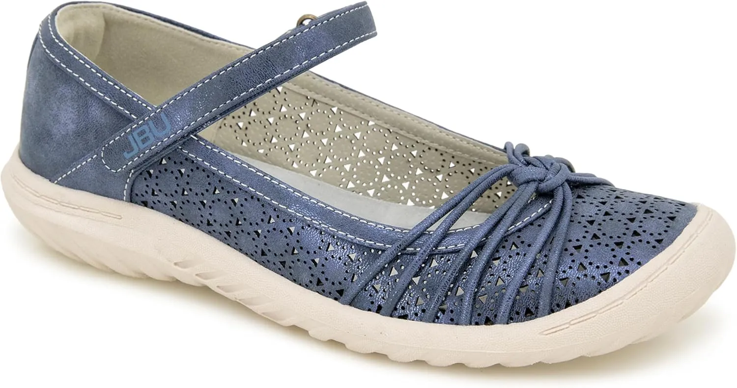 JBU Women's Ramy Mary Jane Flat