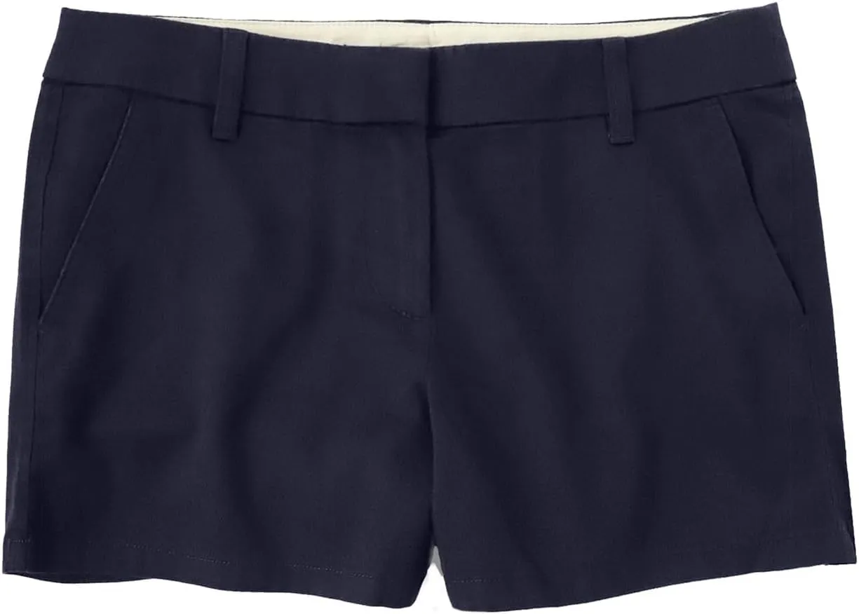 J.Crew Mercantile Women's 3.5" Classic Chino Short (14, Black)