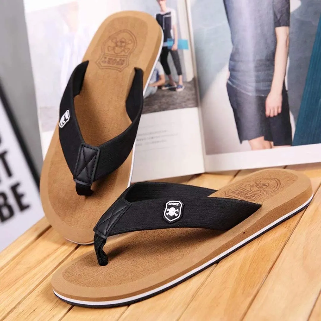 Jinsha flip-flops Beach shoes T-shoes Solid color Deodorant summer Breathable Home Soft and non-slip Star same style Outdoor unisex