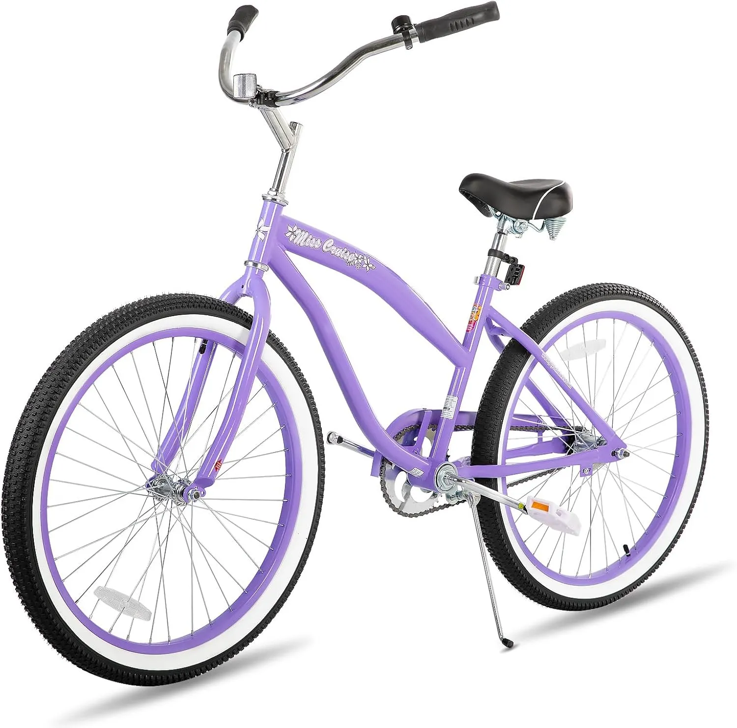 JOYSTAR 20" 24" 26" Beach Cruiser Bike for Girls, Boys, Mens and Womens, Single Speed Kids Cruiser Bikes with Coaster Brake, Multiple Colors