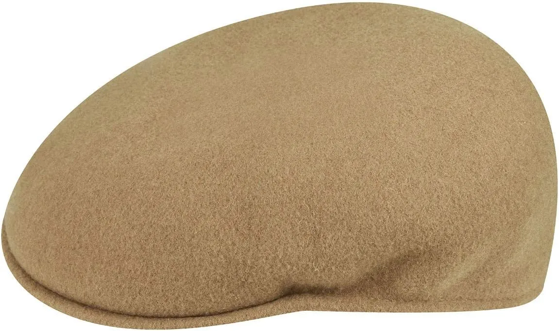 Kangol Wool 504 Hat - Warm Grey/L Ivy Caps & Flat Caps