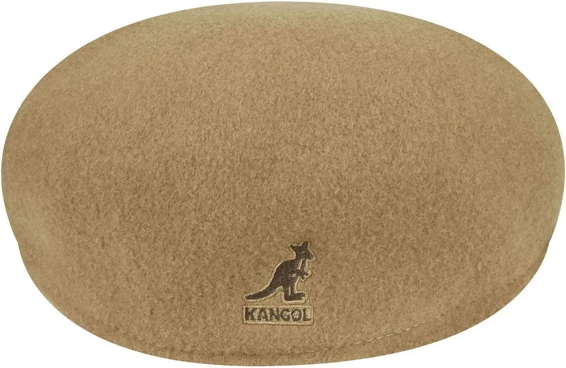 Kangol Wool 504 Hat - Warm Grey/L Ivy Caps & Flat Caps