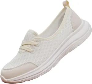 KCTRFSJ Women Kotsas Arch Support Orthopedic Shoes,Walkclouds Breathable Slip-On Flat Walking Shoes,Lightweight Breathable Non-Slip Low Top Casual Shoe