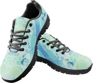 KEIAHUAN Womens Athleisure Sneaker Trail Running Shoes Lightweight Breathable Tennis Shoes Non-Slip Walking Training Shoes