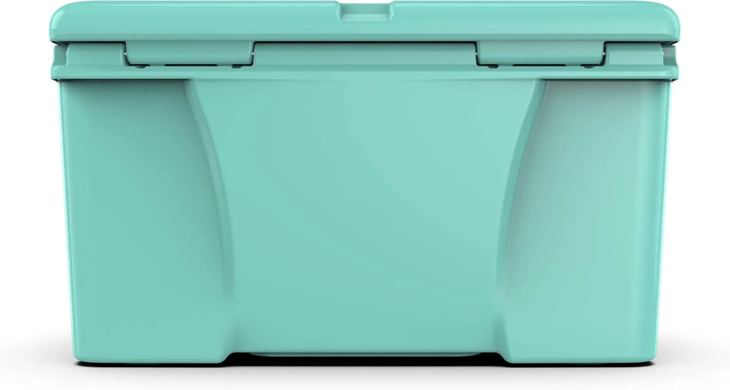 KENAI 65 Cooler | 65 qt Ice Chest Durable Rotomolded Insulated | Made in USA | Warranty for Life | for Beach Boat Camping Fishing Hunting | K65