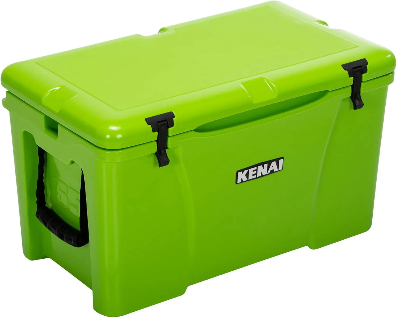 KENAI 65 Cooler | 65 qt Ice Chest Durable Rotomolded Insulated | Made in USA | Warranty for Life | for Beach Boat Camping Fishing Hunting | K65