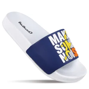 Kid's Flip Flop Sliders - WK409 Blue Grey