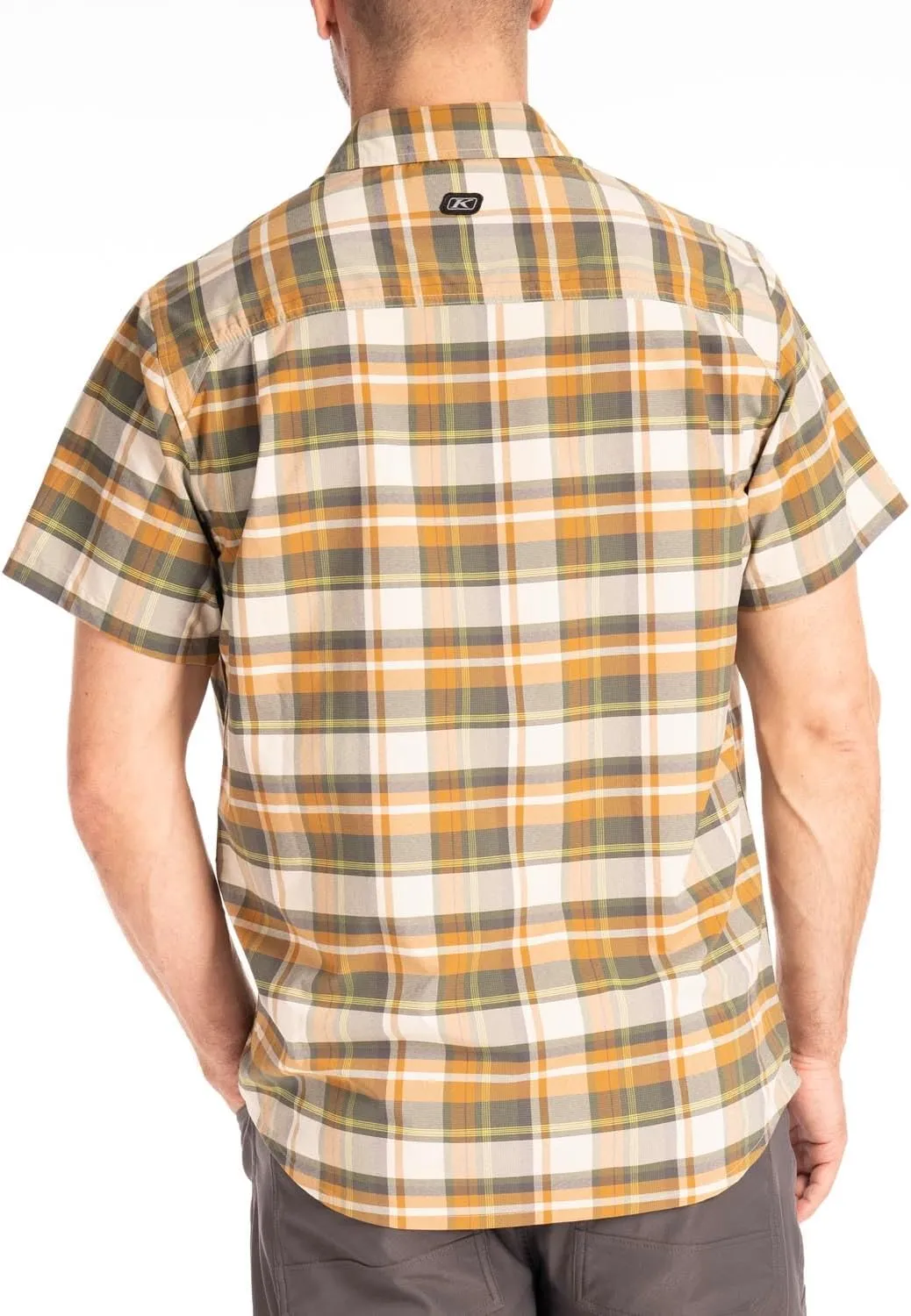 KLIM Men's Pantoll Stretch Shirt Short Sleeve Button Down