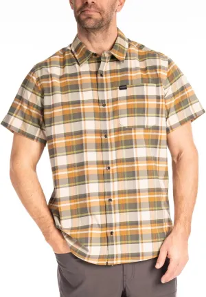 KLIM Men's Pantoll Stretch Shirt Short Sleeve Button Down