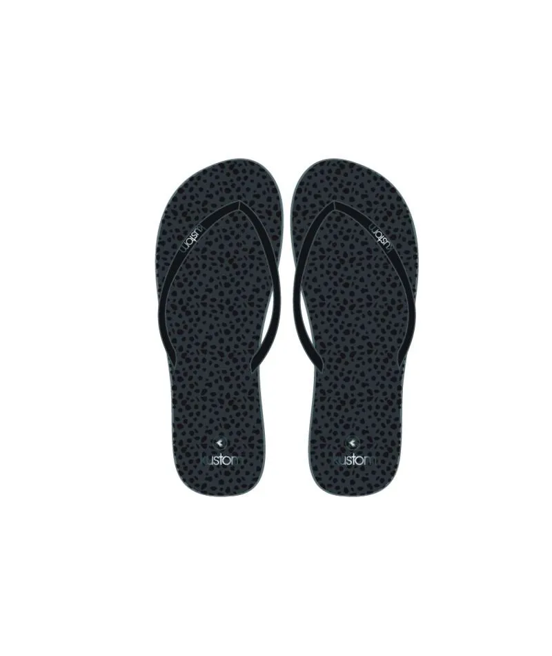 Kustom Classic Leopard Jandals