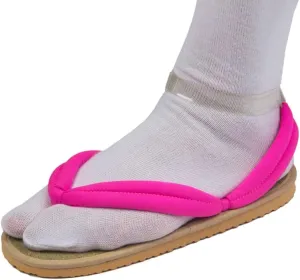Kvikci Unisex Anime Cosplay Shoes Clog Shoes with Socks Prop Oshitari flip Flops Halloween Shoes