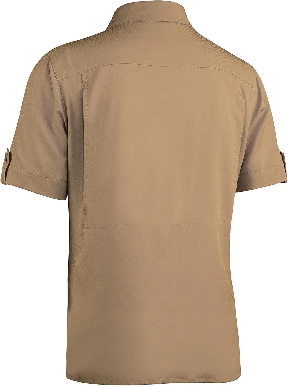 Ladies Short Sleeve Button Down Fishing Shirt