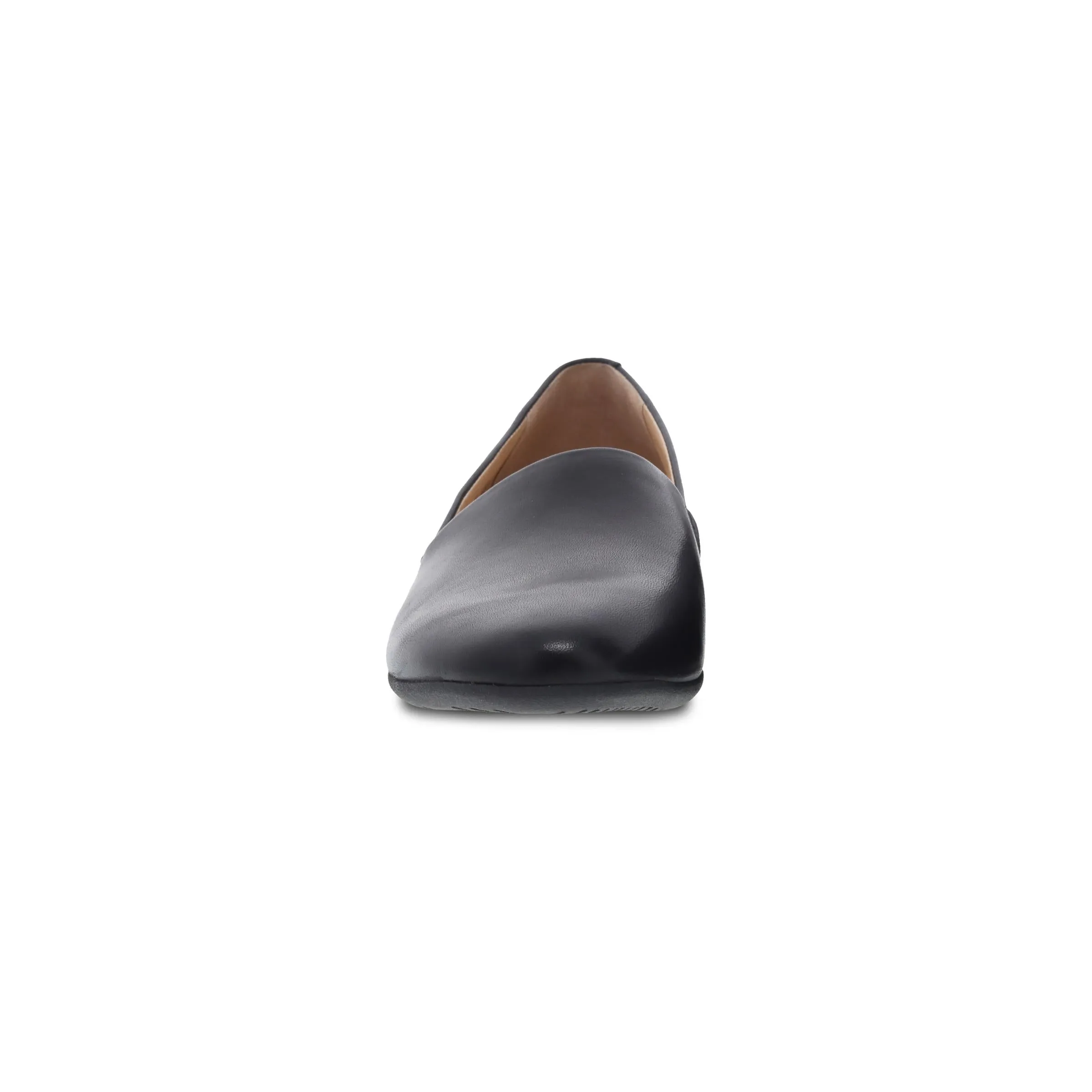 Larisa Wide Black Milled Nappa