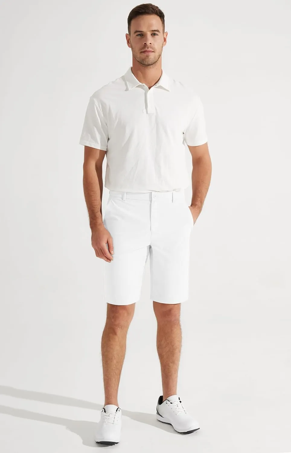 Libin Men's Golf Shorts 7" 9" Work Dress Shorts Casual Flat Front Hybrid Shorts Lightweight Quick Dry Water Resistant