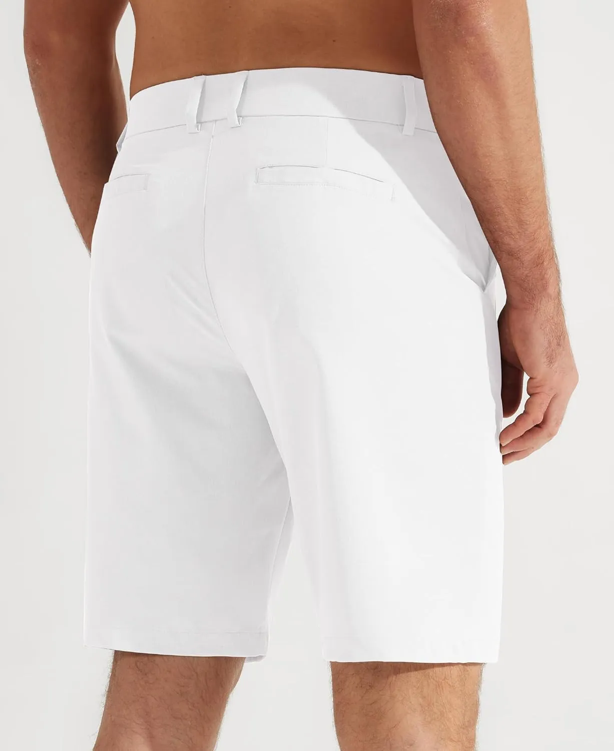 Libin Men's Golf Shorts 7" 9" Work Dress Shorts Casual Flat Front Hybrid Shorts Lightweight Quick Dry Water Resistant